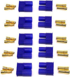 ProtonRC 5 Pairs EC3 3mm Female Male Banana Connectors for RC ESC LIPO Battery Motor ProtonRC 5 Pairs EC3 3mm Female Male Banana Connectors for RC ESC LIPO Battery Motor