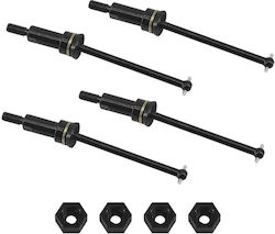 ProtonRC Metal Front Drive Shaft CVD For ARRMA 1/18 MOJAVE Upgrade Parts 2pcs ProtonRC Metal Front Drive Shaft CVD For ARRMA 1/18 MOJAVE Upgrade Parts 2pcs
