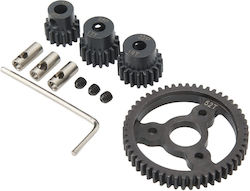 ProtonRC Steel Metal Spur Motor Gear Set 52T 15T 17T 19T for Traxxas Slash ProtonRC Steel Metal Spur Motor Gear Set 52T 15T 17T 19T for Traxxas Slash