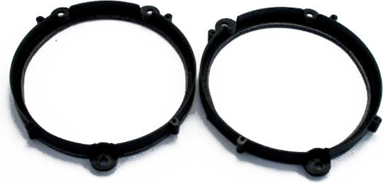 Inele Adaptoare Difuzoare Auto Cod 20.562 Renault Clio 3 2005-2014 Spate 165mm