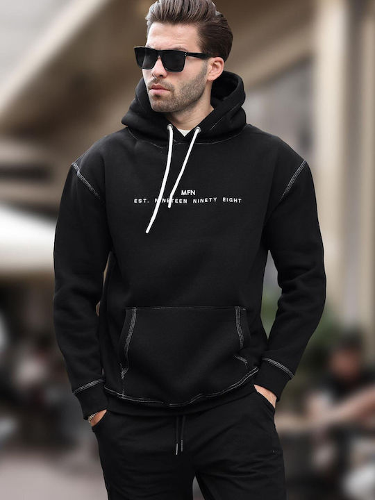 madmext Men's Sweatshirt black