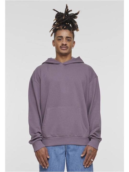 Urban Classics Φούτερ με Κουκούλα Faded Purple