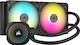 Corsair iCUE LINK TITAN 280 RX RGB Охлаждане AIO CPU с 2 Вентилатора 120mm