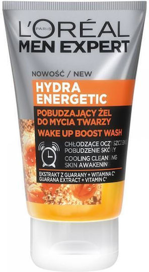 L'Oreal Paris Men Expert Hydra Energetic Gel de Curățare a Feței pentru Bărbați 100ml