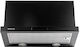 Davoline HQ Pro Συρόμενος Απορροφητήρας 60cm Black