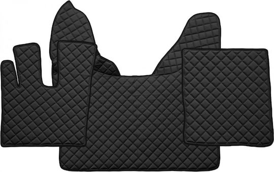 Truck Seat Covers Eco-Leather Daf Xf106 2012–Euro 6 Black Automatic
