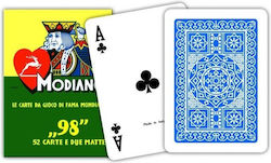 Modiano 98 Poker Cards Blue