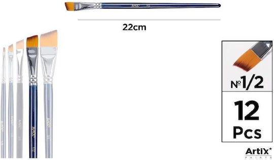MP Professioneller Runder Synthetikpinsel Nr.1/2 PP342-04