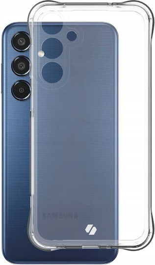 Spacecase Anti-shock Back Cover Silicone 1mm with Strap Transparent (Samsung Galaxy M35 - Spacecase)