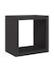vidaXL Metallisch Regal Holzlagerung 60x40x60cm