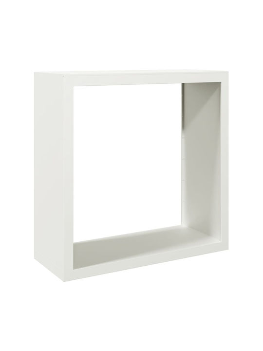 vidaXL Metallic Shelf Wood Storage 100x40x100cm...
