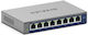 NetGear GS108E v4 Verwaltet L2 / L3 Switch mit 8 Ports Gigabit (1Gbps) Ethernet