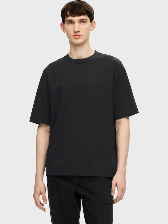 Selected T-shirt Black