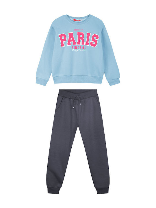 Kids Sweatpants Set Dark Grey 2pcs