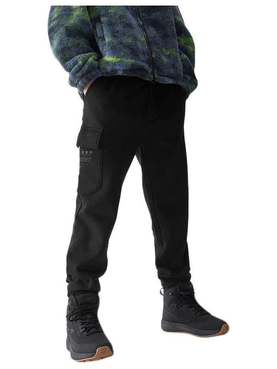 4F Kids Sweatpants black