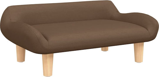 Детски Диван Кафяв 70x40x24бр