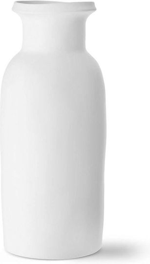 Aberto Design Διακοσμητικό Βάζο Keramik Weiß 24x24x50cm 1Stück