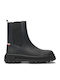 Kids Boots with Zipper Black