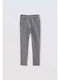 Kinder Leggings Lang Gray