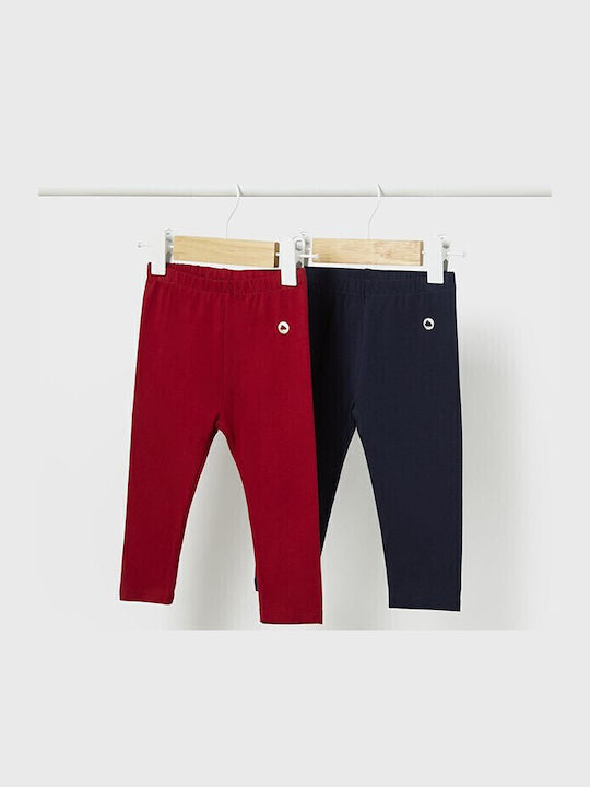 Mayoral Set Kinder Leggings Lang red
