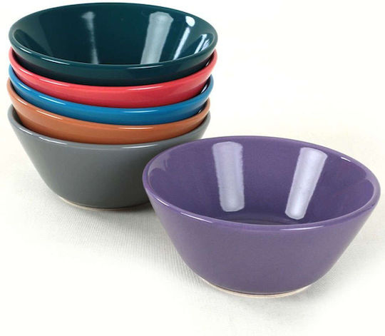 Hermia Serving Bowl Round Ceramic 6pcs 8683742962953