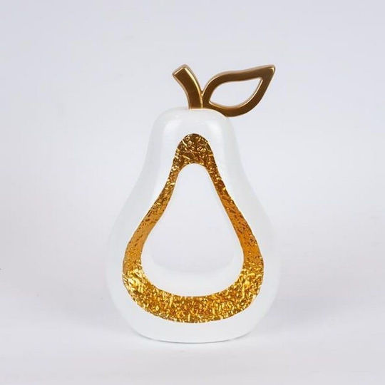 Decorative Pear made of Polyresin 16.8x8.5x24.8cm 1pcs