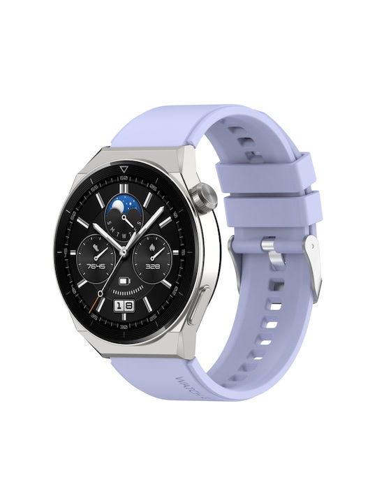 Λουράκι Σιλικόνης Μωβ (Huawei Watch GT3 (46mm))