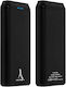 Akashi ALTPB20COMPBL Power Bank 20000mAh 18W mit 2 USB-A Anschlüssen und USB-C Anschluss Schwarz