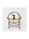 Metal Globe 752-19029 32x32x32cm Gold-white Estheti Home Metal