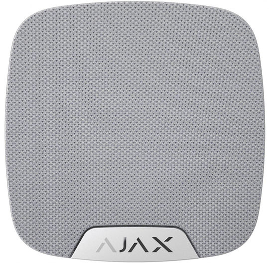 Ajax Systems Home Alarm Siren Outdoor 105dB with Weiß Light