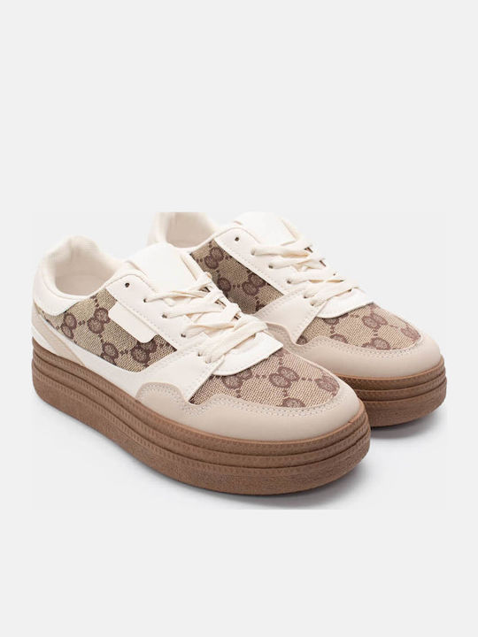 Luigi Damen Sneakers Beige