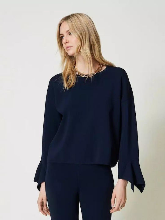 Twinset Women's Blouse Navy