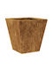 vidaXL Planter Box 30x30cm Coffee 851050