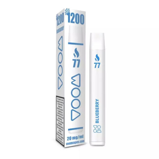 Voom Labs Einweg E-Zigarette 1200 Züge Blueberry 2ml 2mg