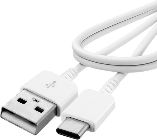 Samsung USB 2.0 Cable USB-C male - USB-A Λευκό 0.9m EP-DN930CW