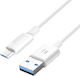 Avizar Regular USB 2.0 spre micro USB Cablu Alb 1.5m (DATA-VRAK-15M-A2M) 1buc