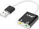 LinQ Externă USB Carte de sunet 2.0 U3060