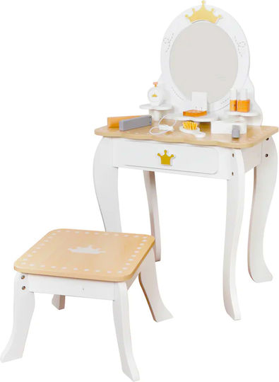 Children's Wooden Dressing Table Accessories White 3+
