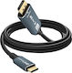 LinQ Video Cable USB-C male - DisplayPort Μαύρο 1.8m TPC-DP8K60