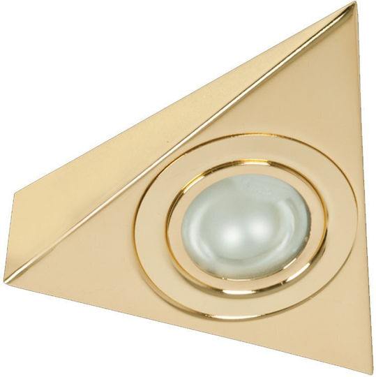 Elmark Einzel Spot mit Fassung G4 in Gold Farbe