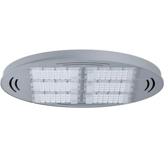 Elmark Φωτιστικό Καμπάνα 180W Ψυχρό Λευκό 12000lm με Ενσωματωμένο LED Γκρι