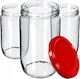 Kadax 8x Jar 720ml Glass Jars Preserves Pickles...