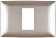 Elmark Lecce Switch Frame 1 Position in Gold Co...