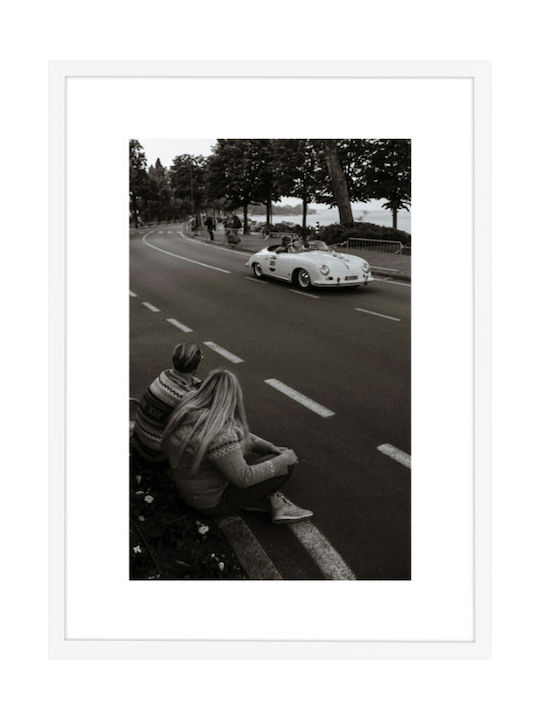 Walls Roads Rahmen Holz white frame 20x30cm