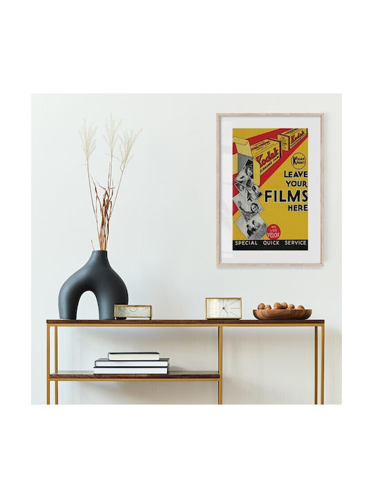 Walls Poster Ramă Lemn white frame 60x90cm