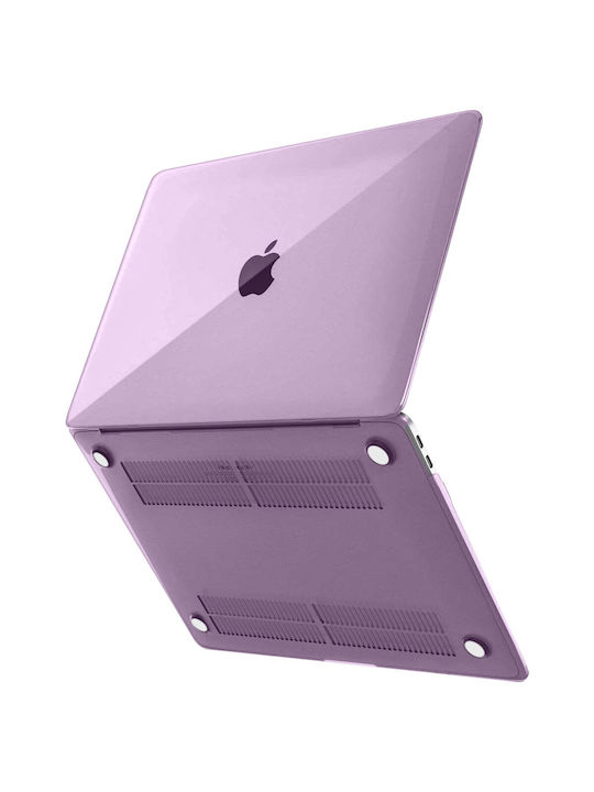 Avizar Acoperitoare Laptop MacBook Air 13'' 2018 Violet BACK-PP-AIR13