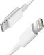 Avizar USB-C to Lightning Cable White 2m (DATAC-REG-2M-IP5)