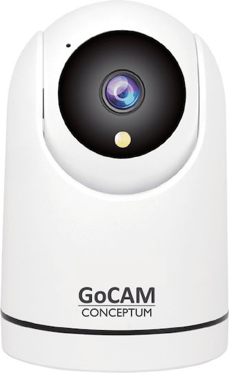Conceptum GoCam IP Überwachungskamera Wi-Fi Full HD 1080p mit Zwei-Wege-Kommunikation und Objektiv 4mm
