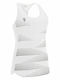 Singlet pentru Femei Bluză White/Black