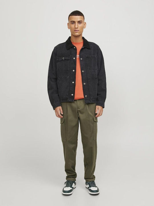 Jack & Jones Men's Trousers Cargo in Tapered Li...